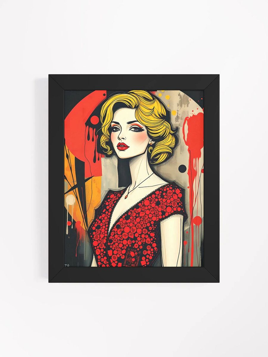 Vibrant Ayous Wood Framed Matte Poster product image (23)
