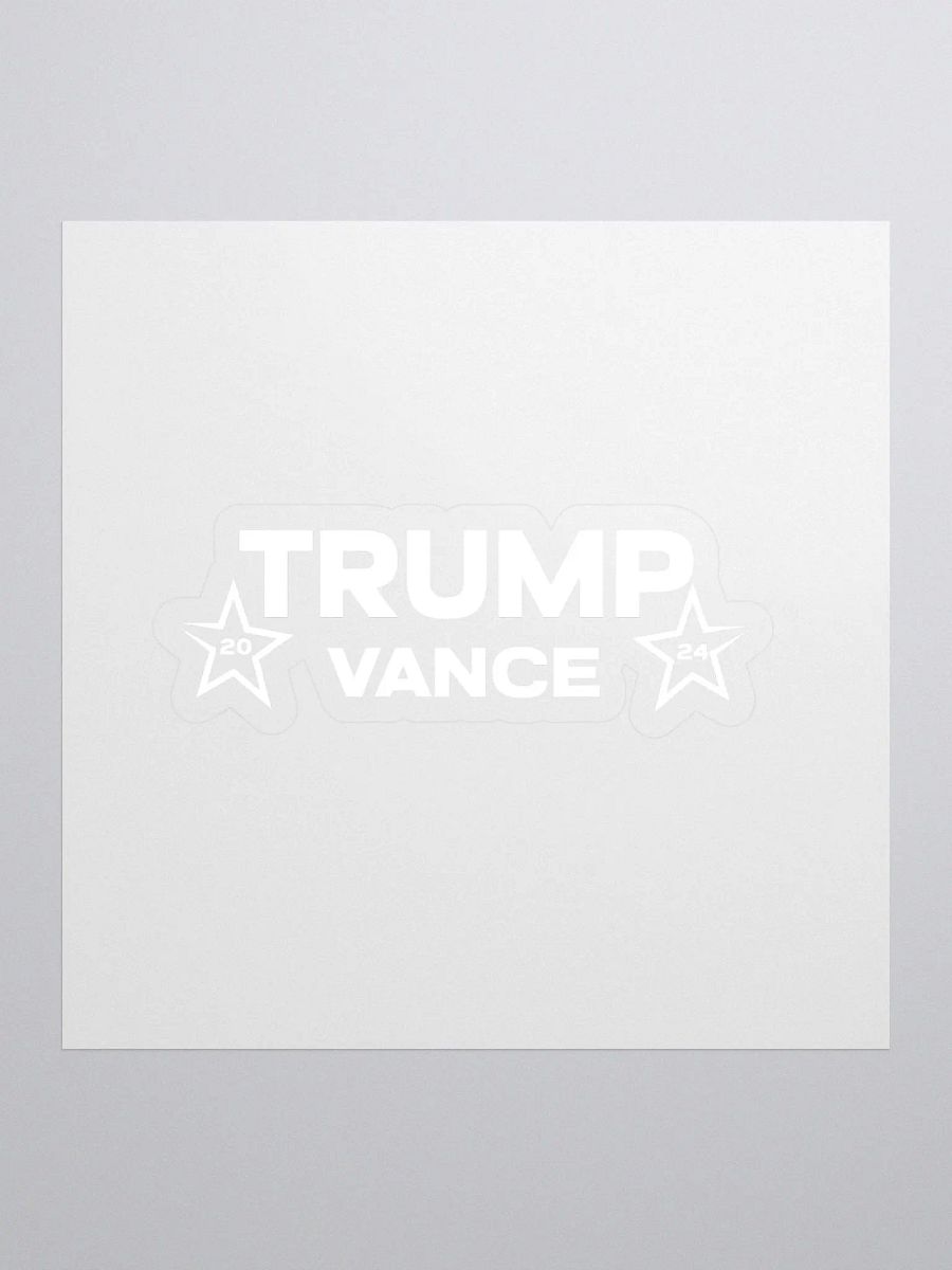 Trump Vance Die Cut Stickers product image (1)