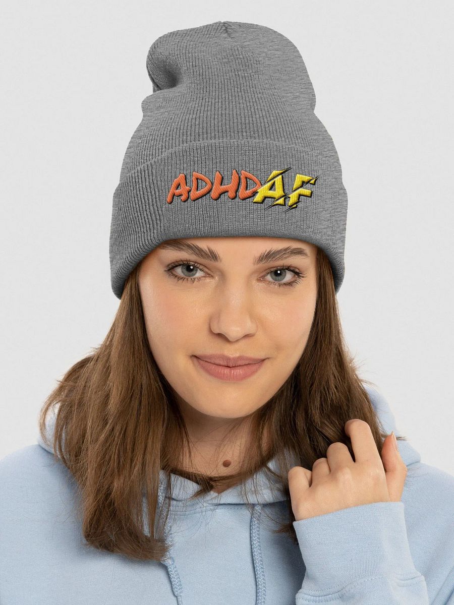 ADHD AF Cuffed Beanie product image (20)