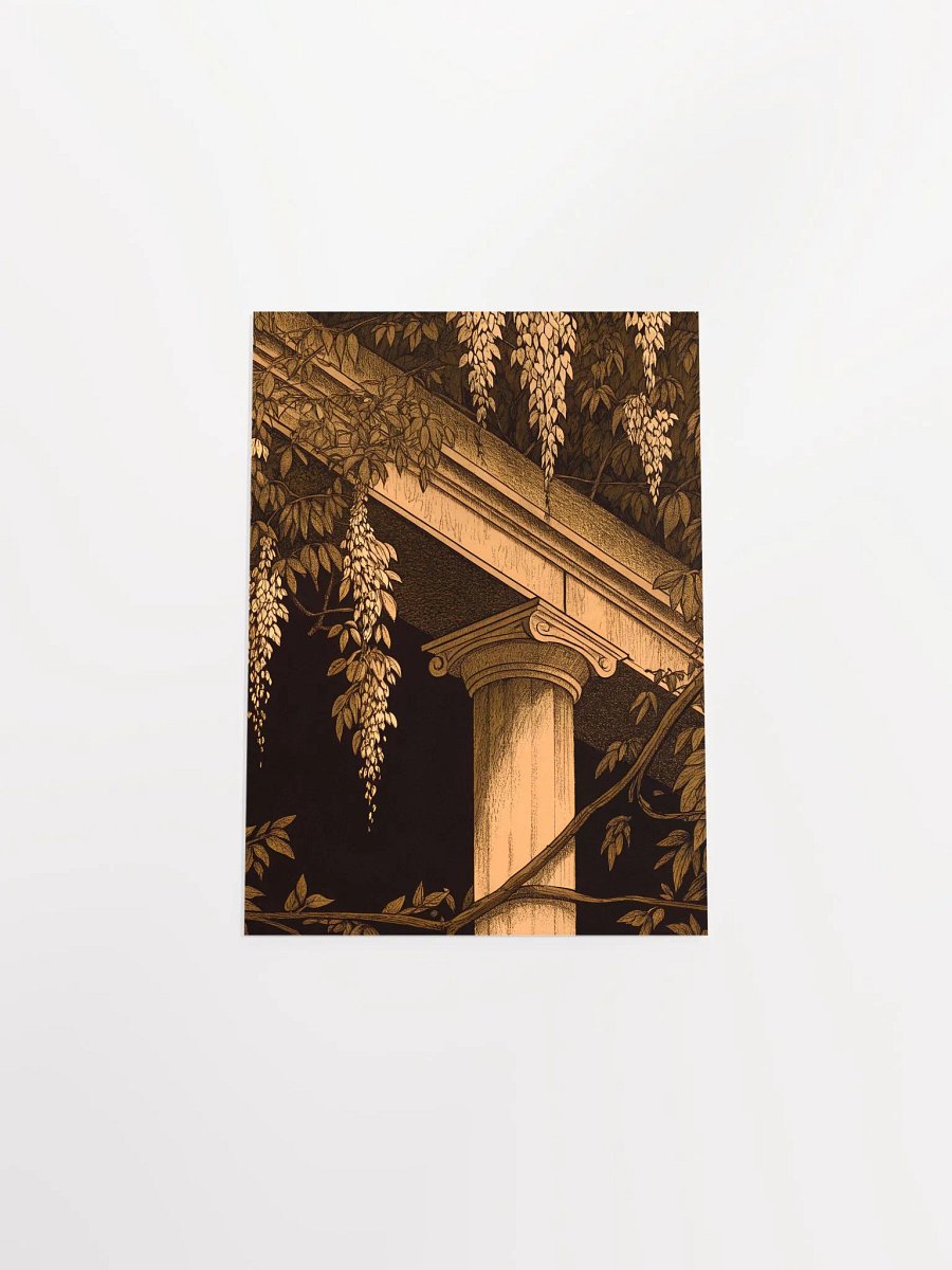 Classical Column Sepia Poster product image (16)