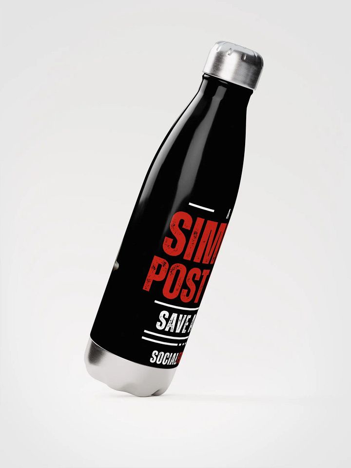 Social FD Stainless Steel Water Bottle product image (2)