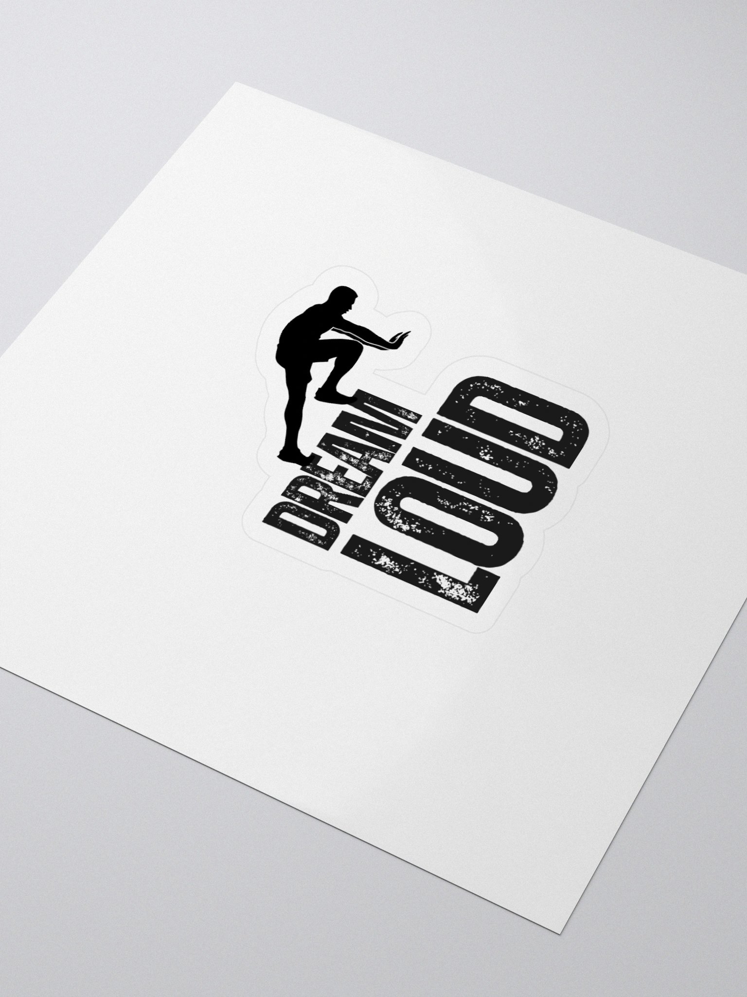 Dream Loud - Man Fitness - Sticker product image (3)