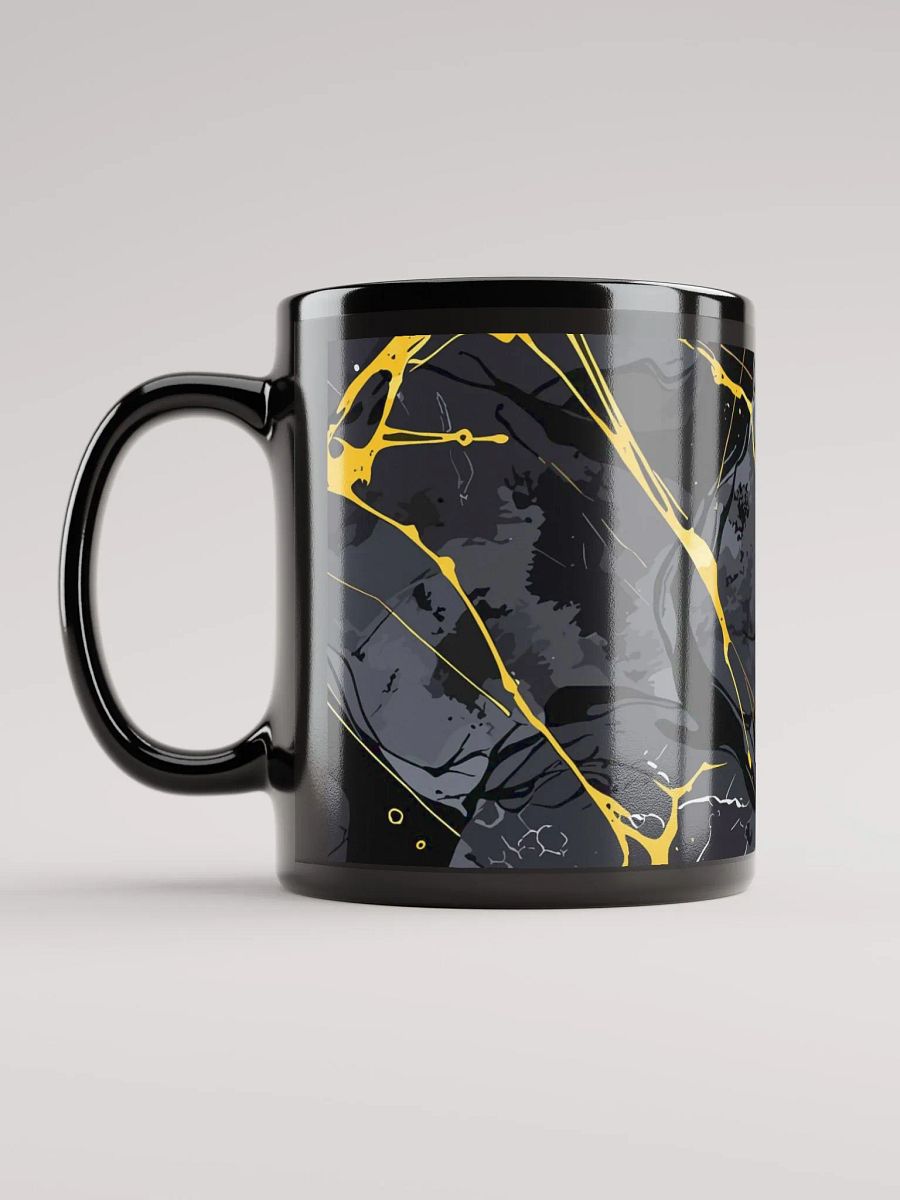 Energized Chaos Black Glossy Mug product image (3)