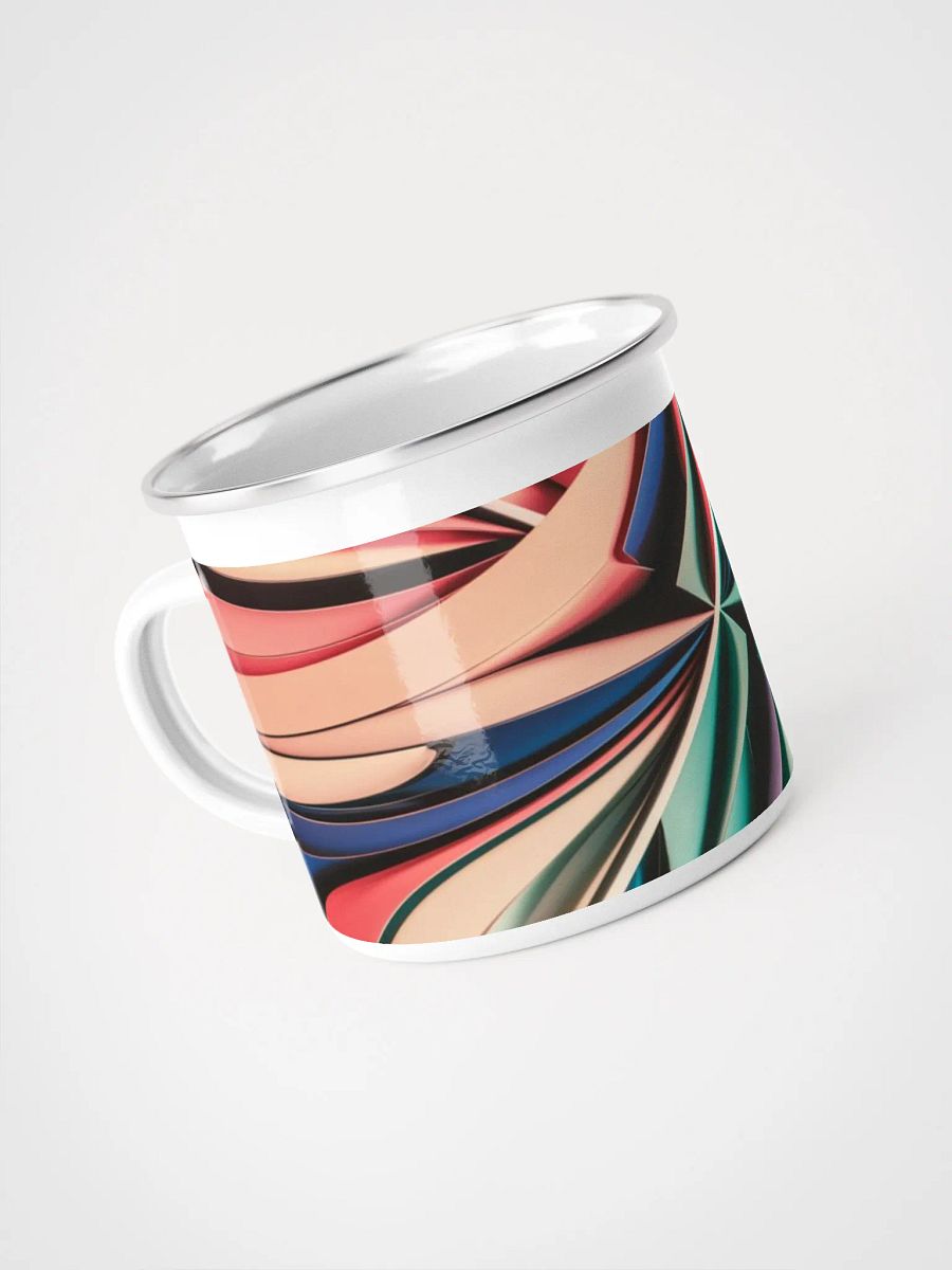 Spiral Seas Enamel Mug product image (4)