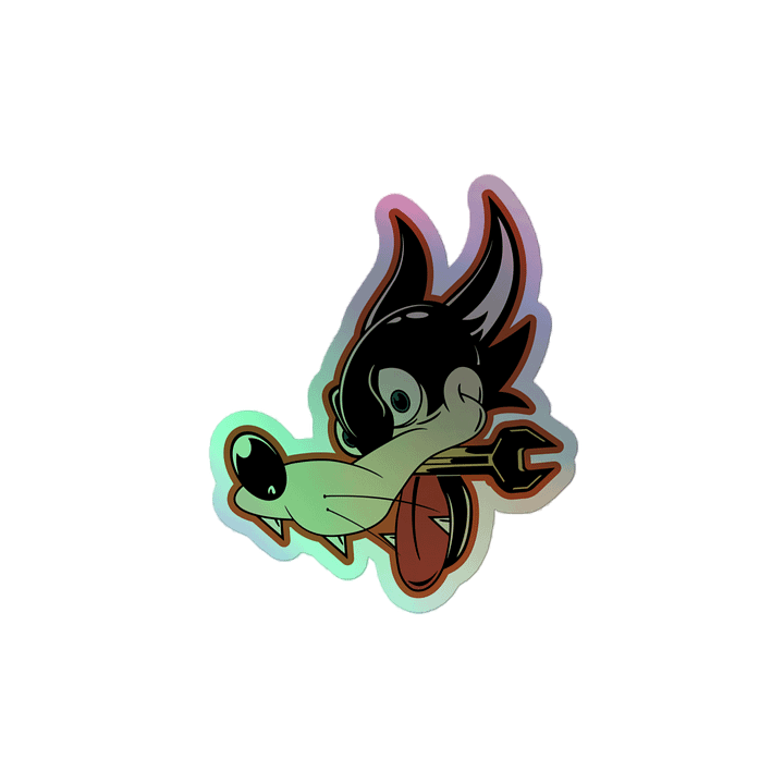 Swirl Toon Figure Holographic Sticker product image (2)