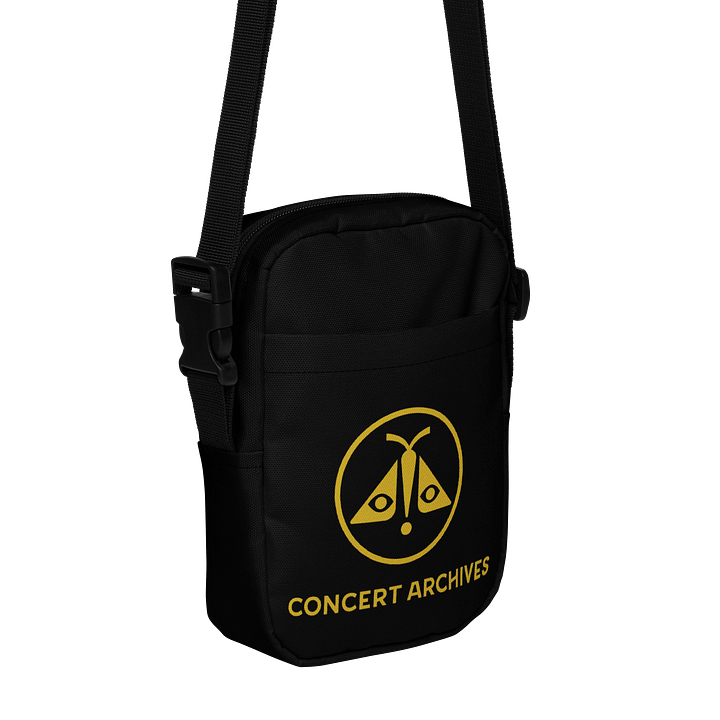 Concert Archives Logo Crossbody Bag (Black) product image (1)