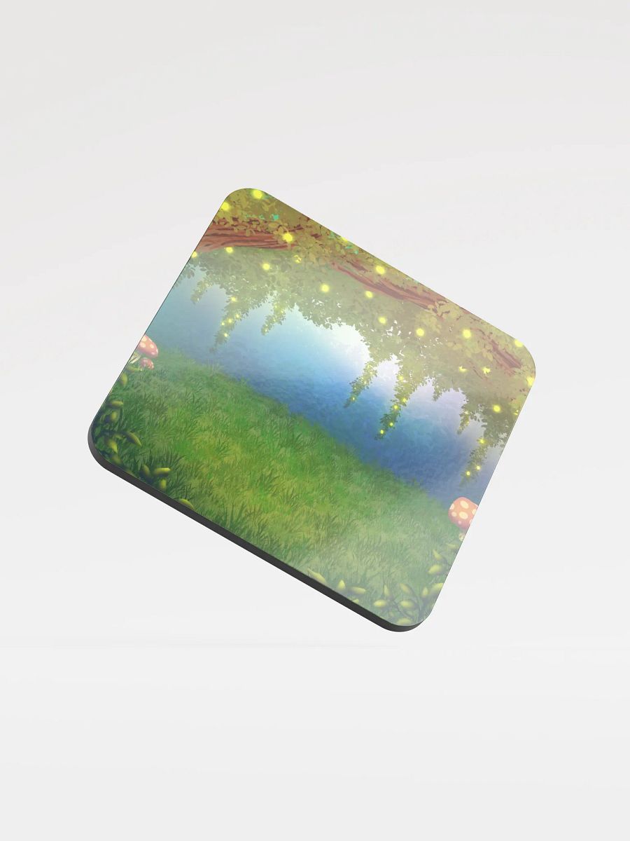 "Little Ivywood" Glossed Cork Coaster product image (3)