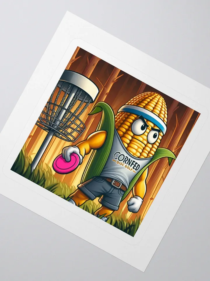 Cornfed Disc Golf Sticker product image (3)