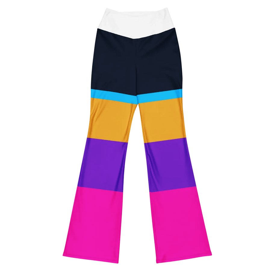 Color Block Flare Leggings product image (7)