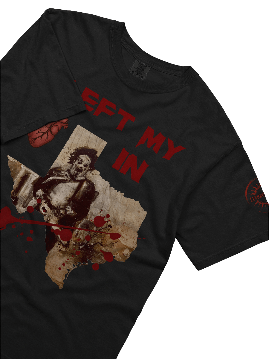 Leatherface - "I Left My (Heart) in (Texas)" Horror T-Shirt product image (5)