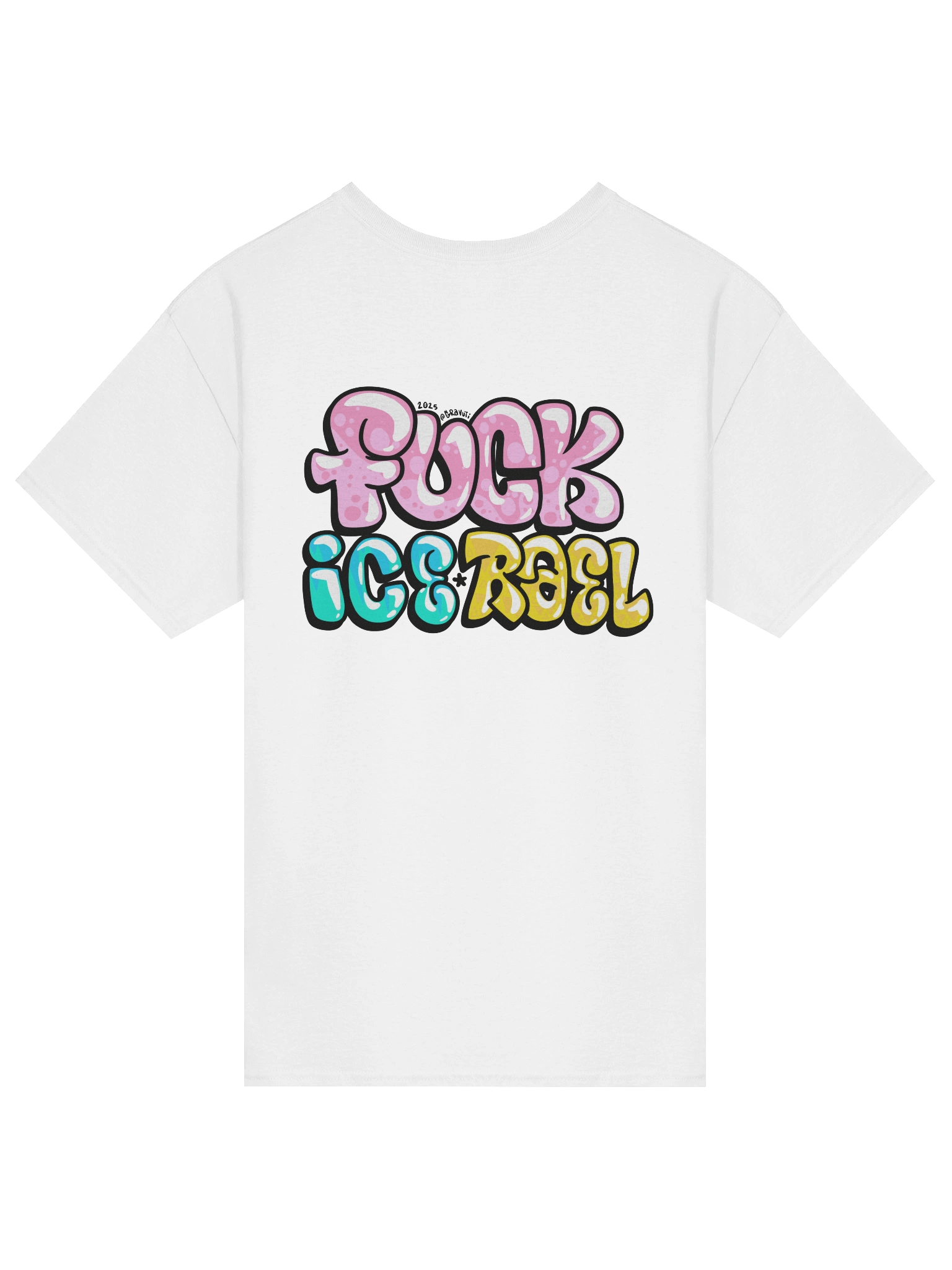 Unisex Heavy Weight Mingo F*CK IC3/RAEL Tee product image (2)