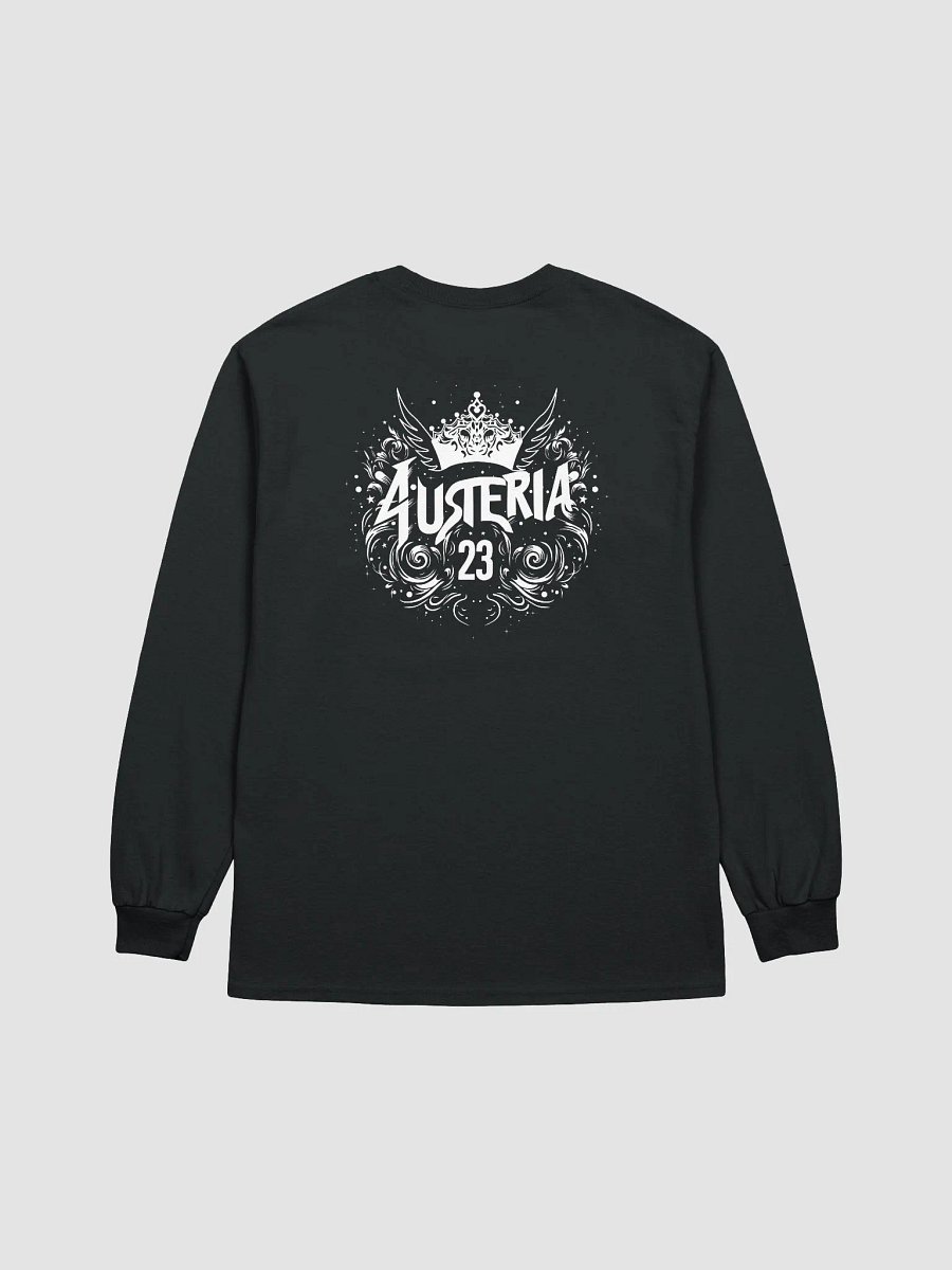 Crown and Wings Printed on Back | Long Sleeve Heavyweight Tee product image (1)