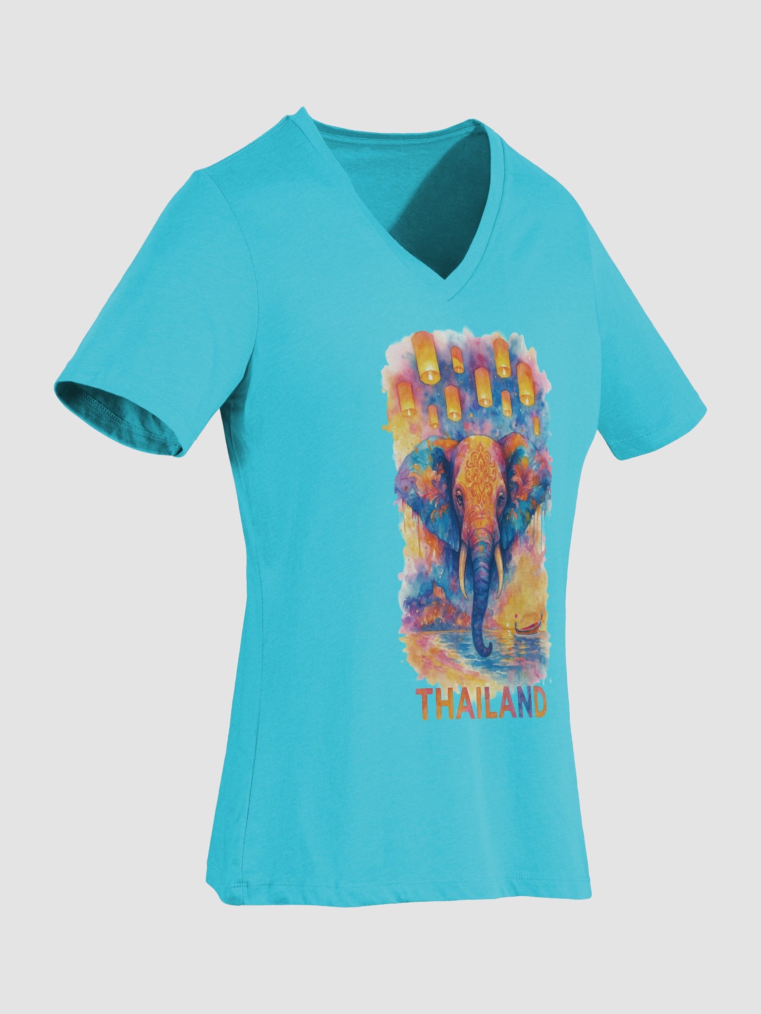 Thailand – Women’s V-Neck Tee product image (43)