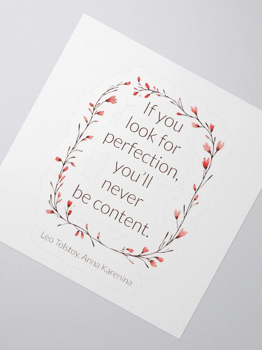 If You Look Tolstoy Sticker product image (5)