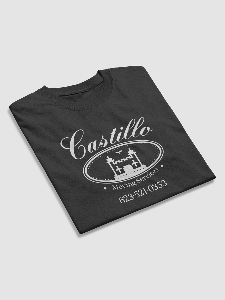 Castillo Moving Services on front and sleeve - Gildan heavyweight tee product image (3)