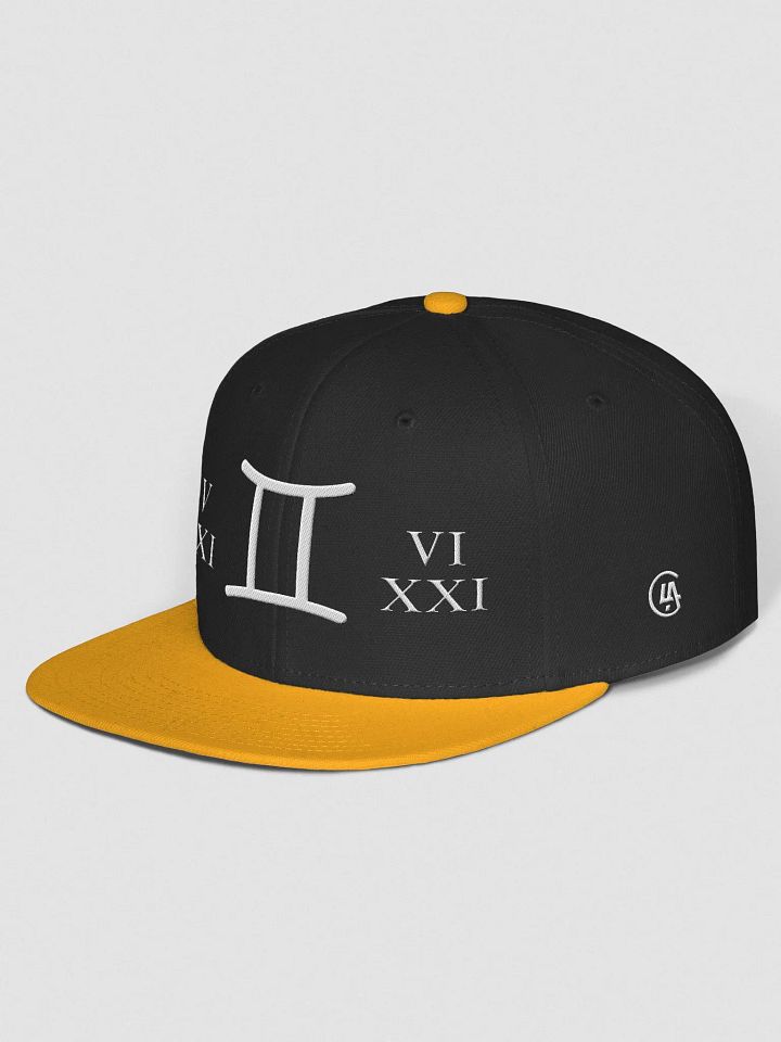Gemini Zodiac `Sign "Versatility" : Infinite Possibilities Snapback Cap product image (2)