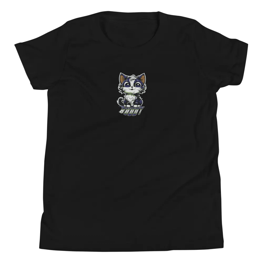 Buddy Bella+Canvas Youth Short Sleeve T-Shirt (EMBRODERED) product image (9)