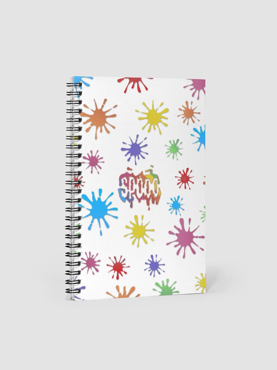 Splatter Spooo Spiral Notebook product image (1)