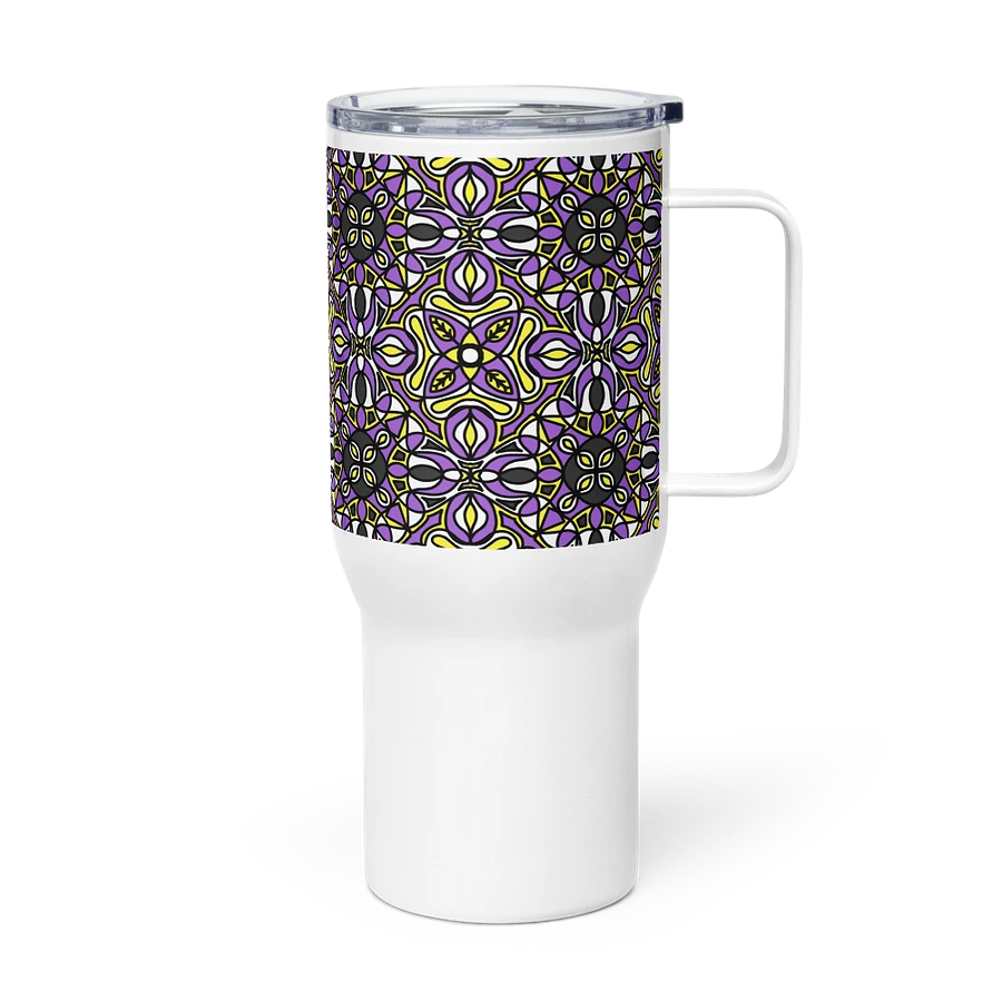 Non-Binary Abstract - Travel Mug product image (7)