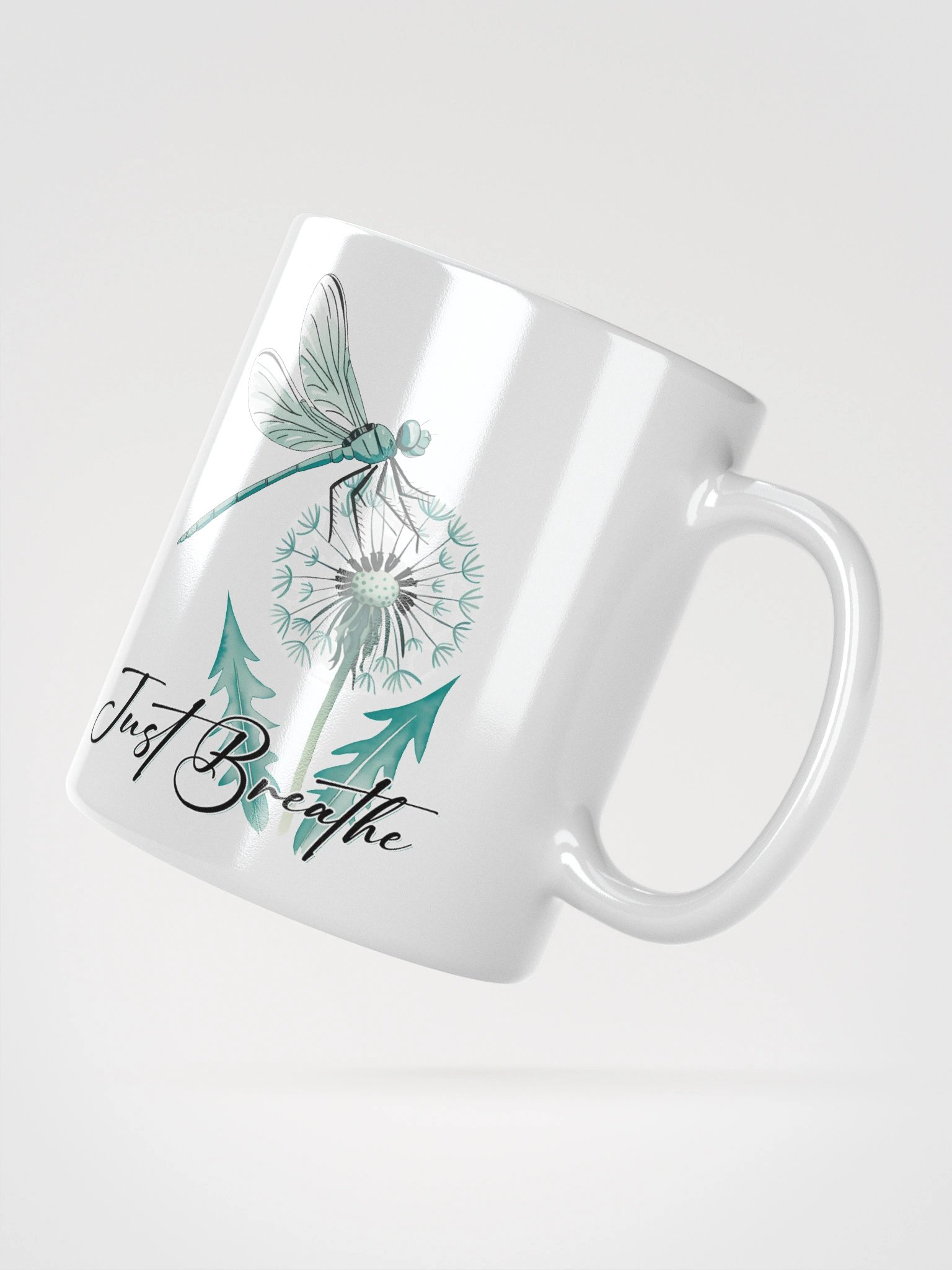 Tranquil Dragonfly Just Breath Mug product image (4)