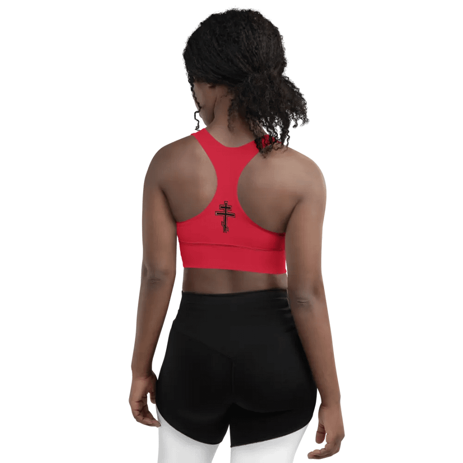 Red Rose Serenity Longline Sports Bra product image (5)