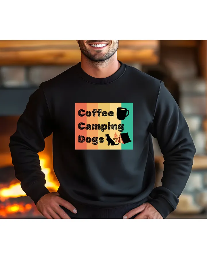 Camping Lover - Coffee Camping Dogs Sweatshirt product image (1)