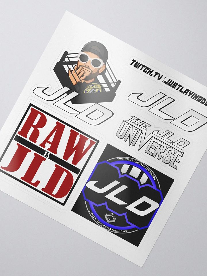 JLD Wrestling Sticker Pack product image (2)