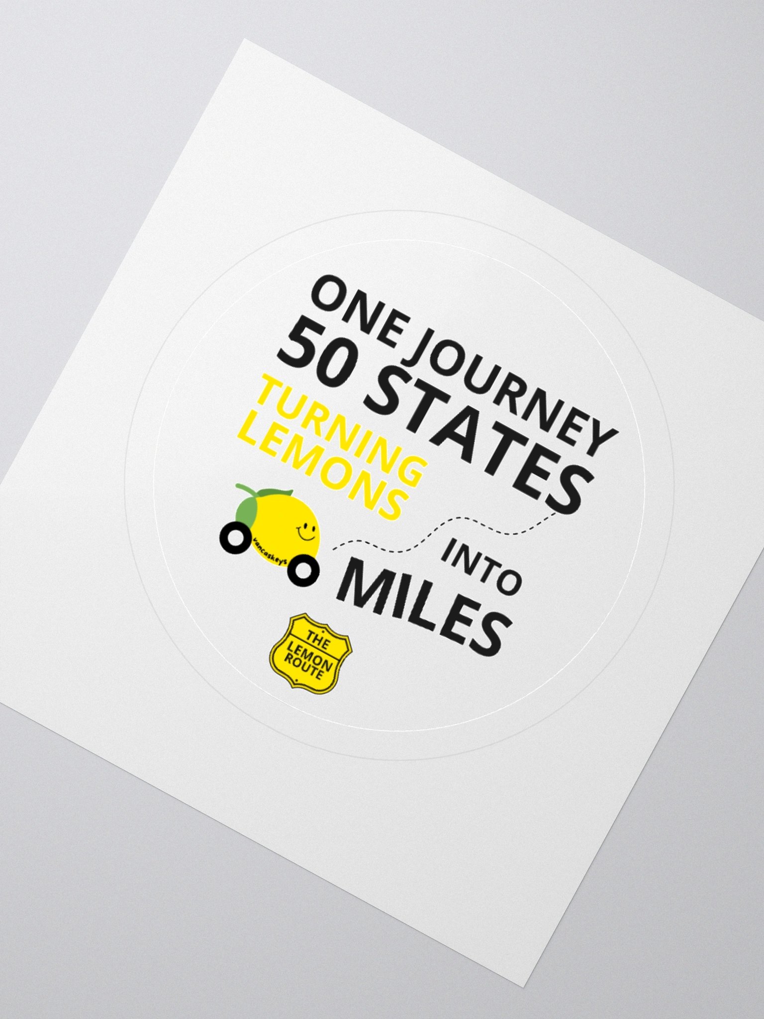 The Lemon Route Collection (Sticker) product image (2)