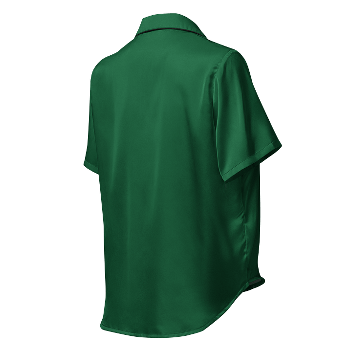 Midnight Veil Designs - Forest Green All-Over Print Women's Short Sleeve Pyjama Top product image (2)