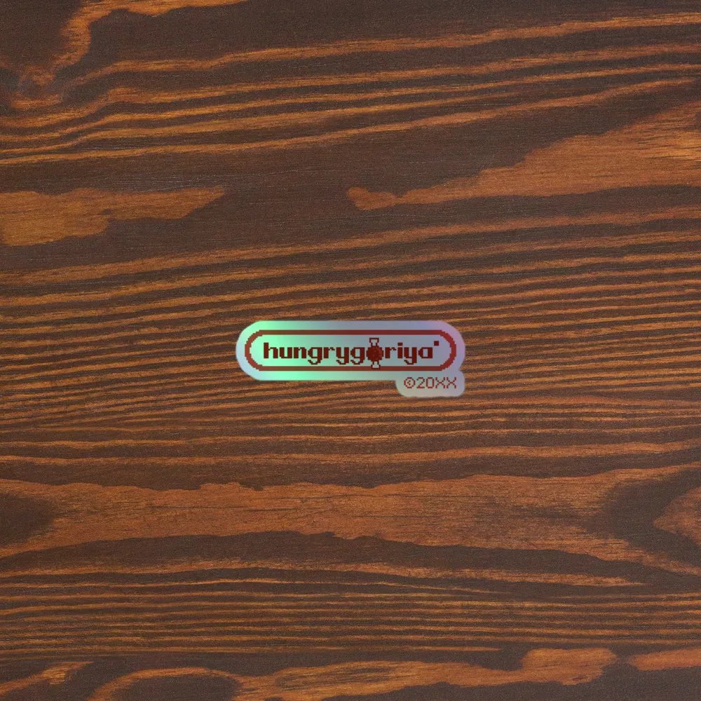 HG Logo Holo Sticker product image (5)