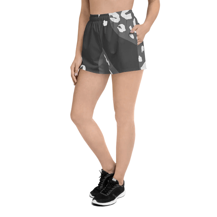Flowing Grey Athletic Shorts product image (2)