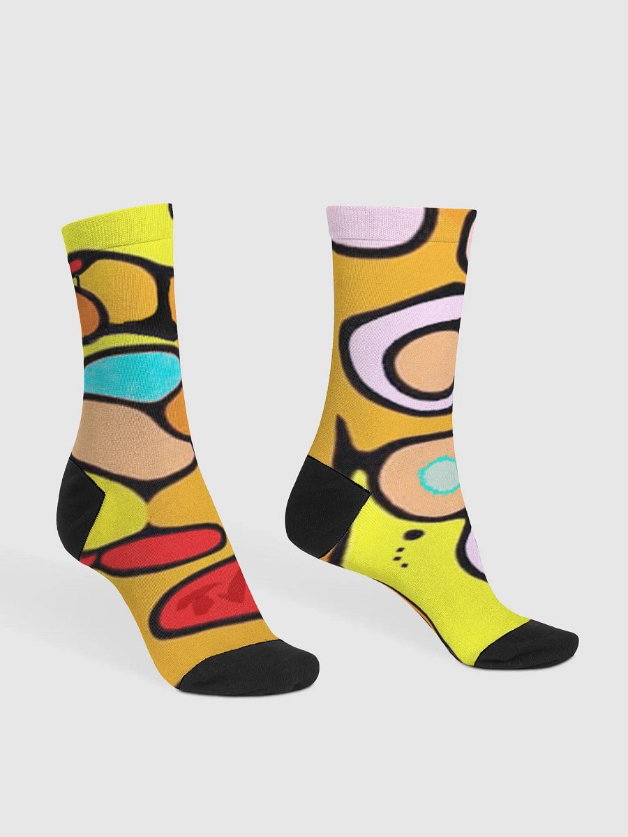 Vibrant Eco-Crew Socks: Colorful Comfort product image (3)
