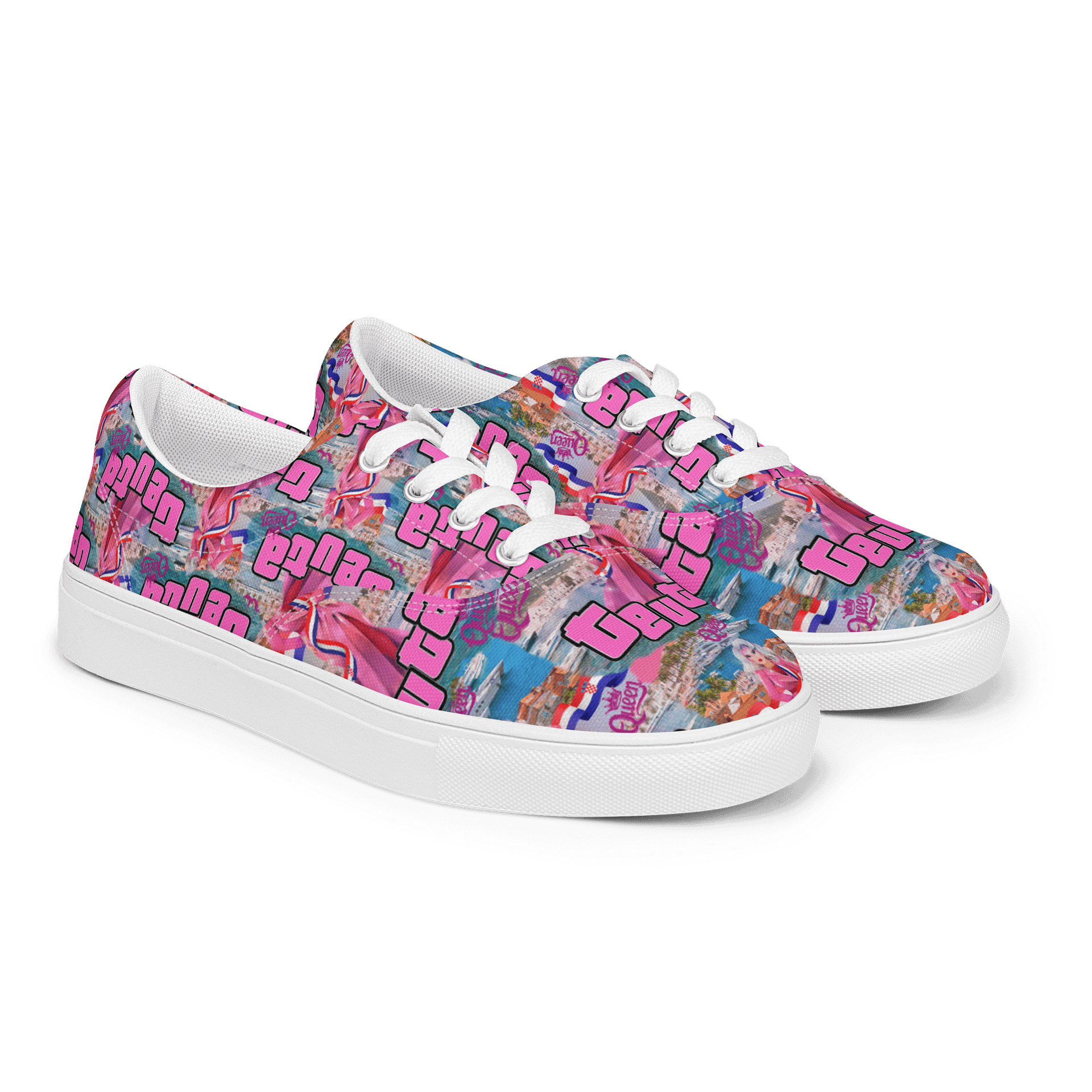 Empowerment Statement Lace-Up Shoes Teuta Queen product image (3)
