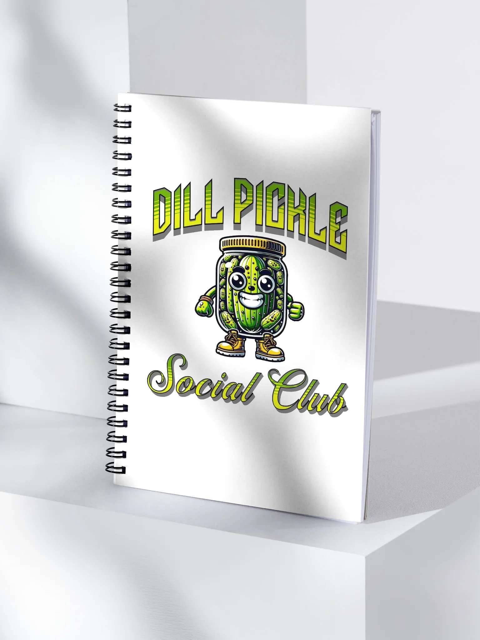 Dill Pickle Social Club Spiral Notebook product image (1)