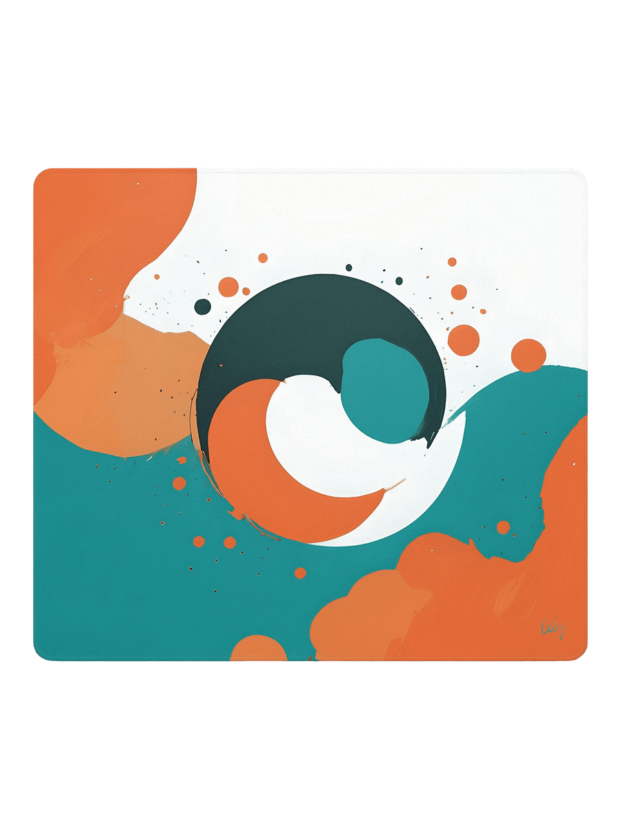 WaveSwirl Mouse Pad product image (1)