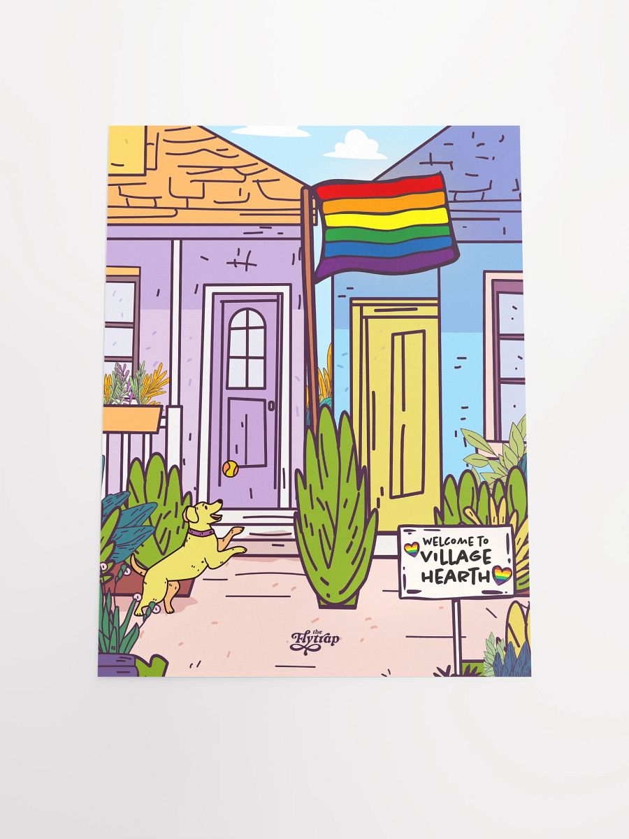 Village Hearth 12x16 poster product image (4)