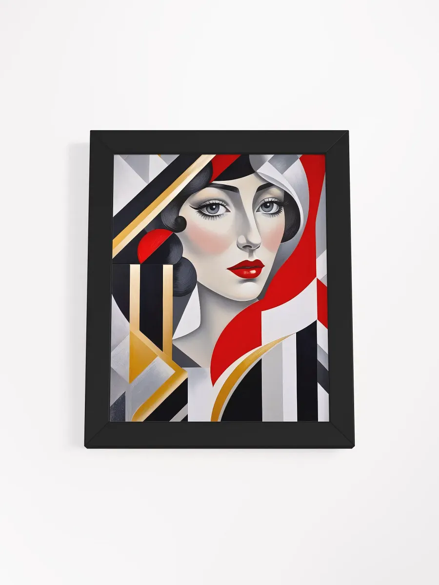 Scarlet Lady - Wall Art - Framed product image (6)