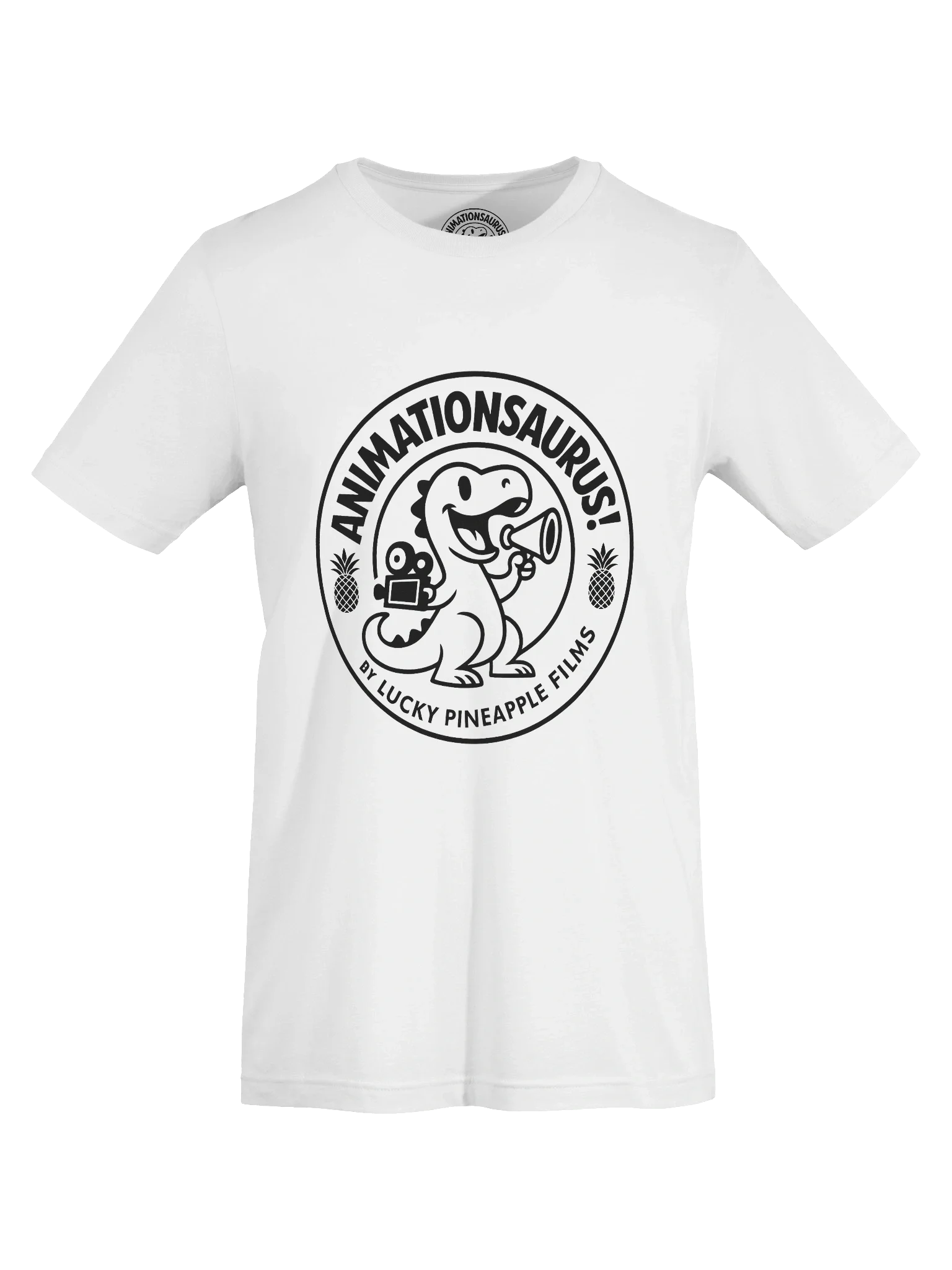 Animationsaurus! Dinosaur Logo (Black) Concert Tee Fit Unisex T-Shirt product image (103)