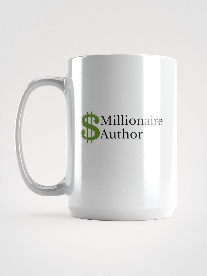 Millionaire Author Mug, Gifts for Authors, Author Gift, Dollar Sign Mug, Abundance Mug, Millionaire Mindset product image (1)