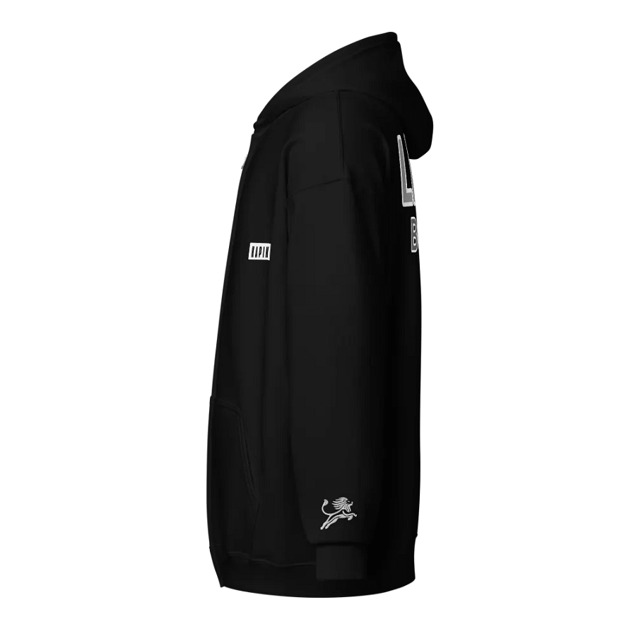 Bold Circle Logo Unisex Zip Hoodie product image (8)