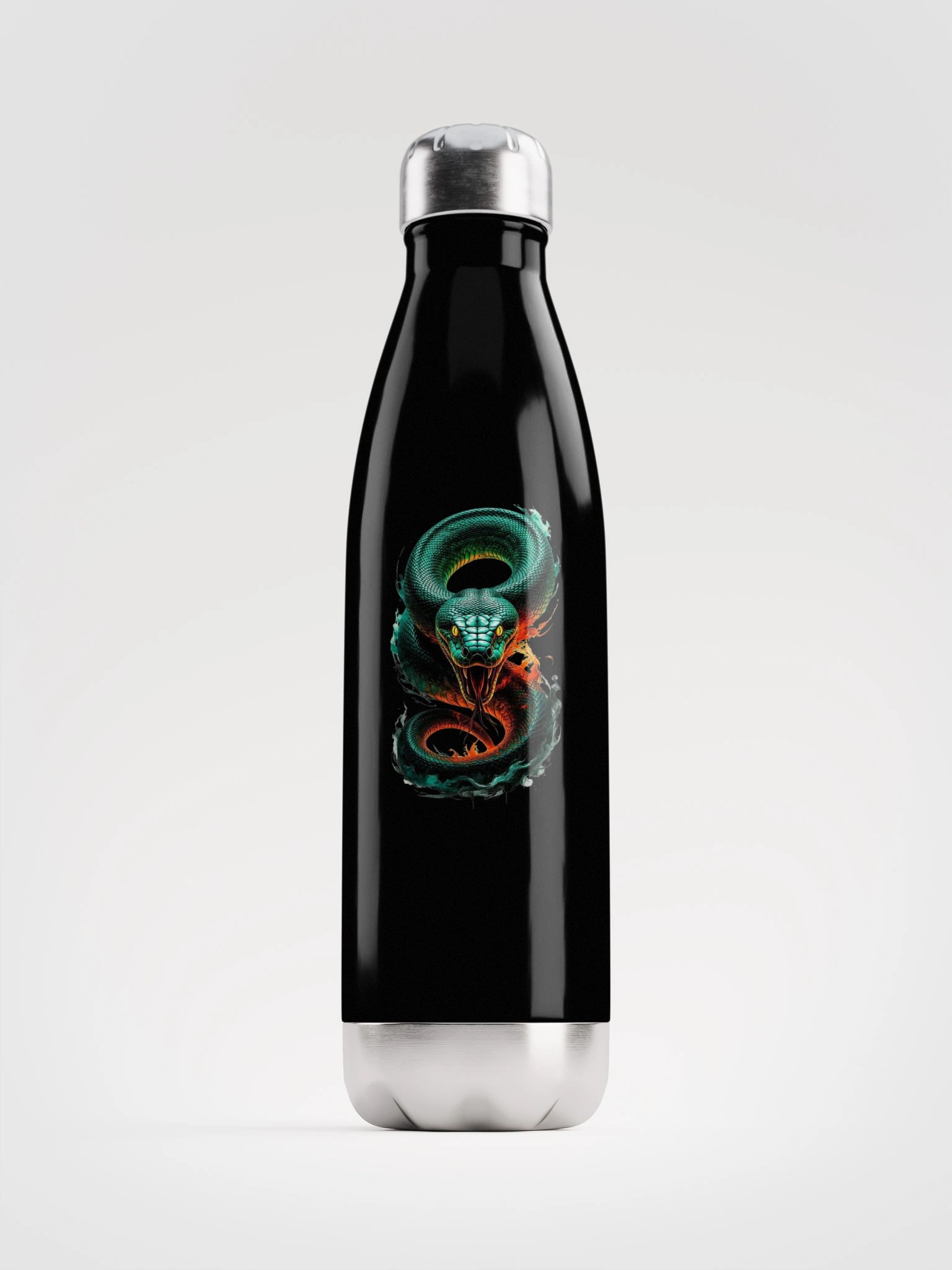 Venomous Elegance Stainless Steel Water Bottle product image (1)