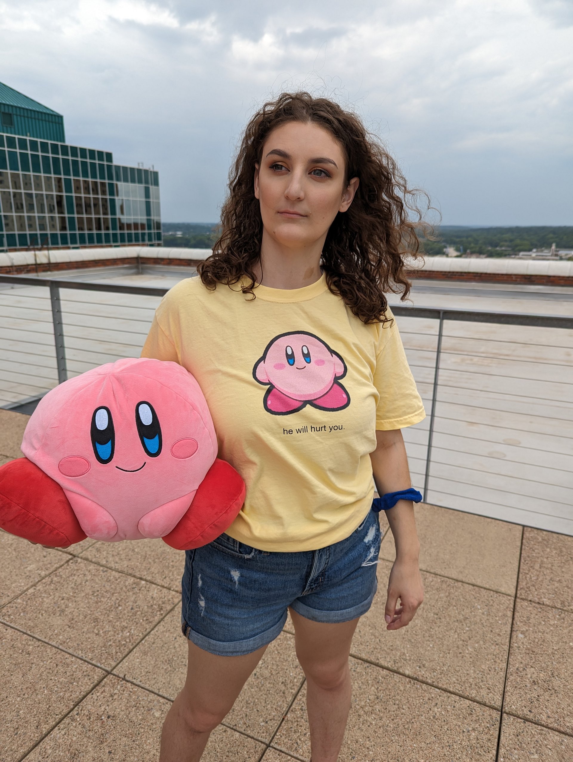 Kirby Will Hurt You Tee product image (1)