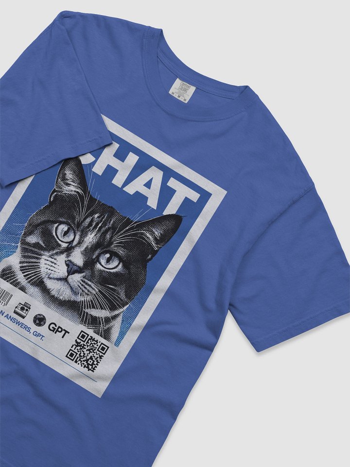 Meow Me An Answers" T-Shirt - The AI Cat product image (1)