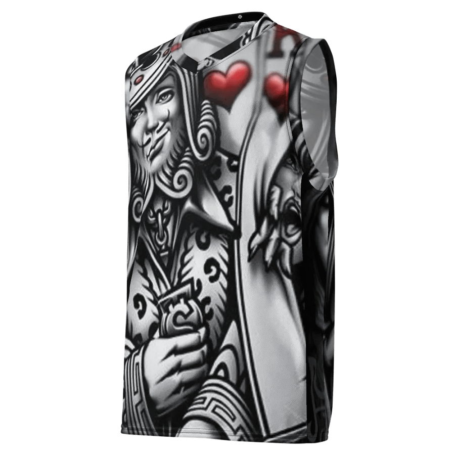 King of Hearts basketball jersey product image (1)