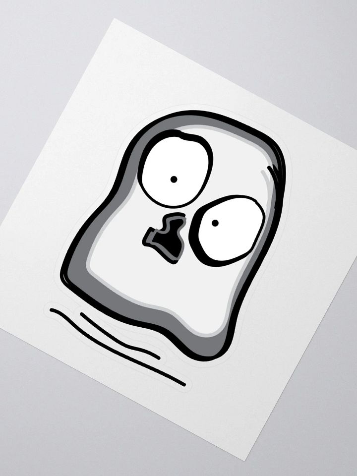 Boo Hoo Ghost Sticker product image (4)
