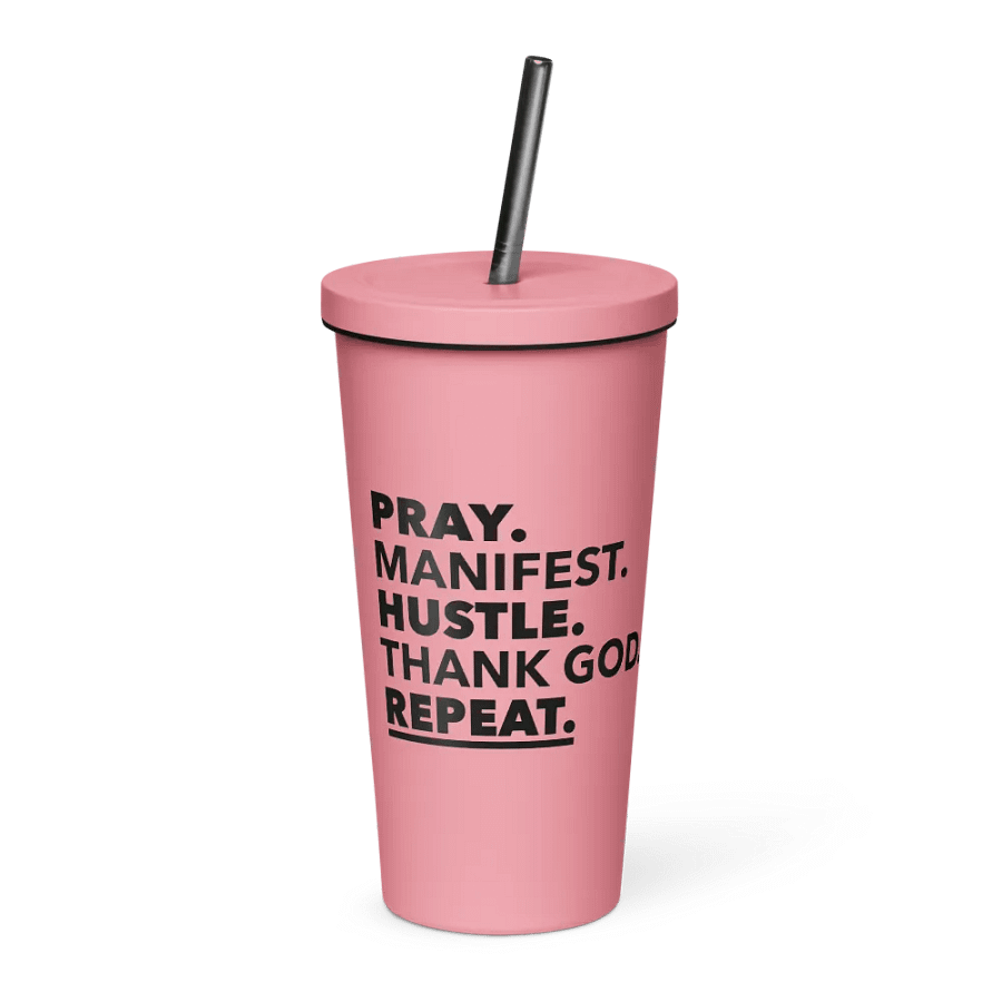Faith & Hustle Tumbler product image (1)