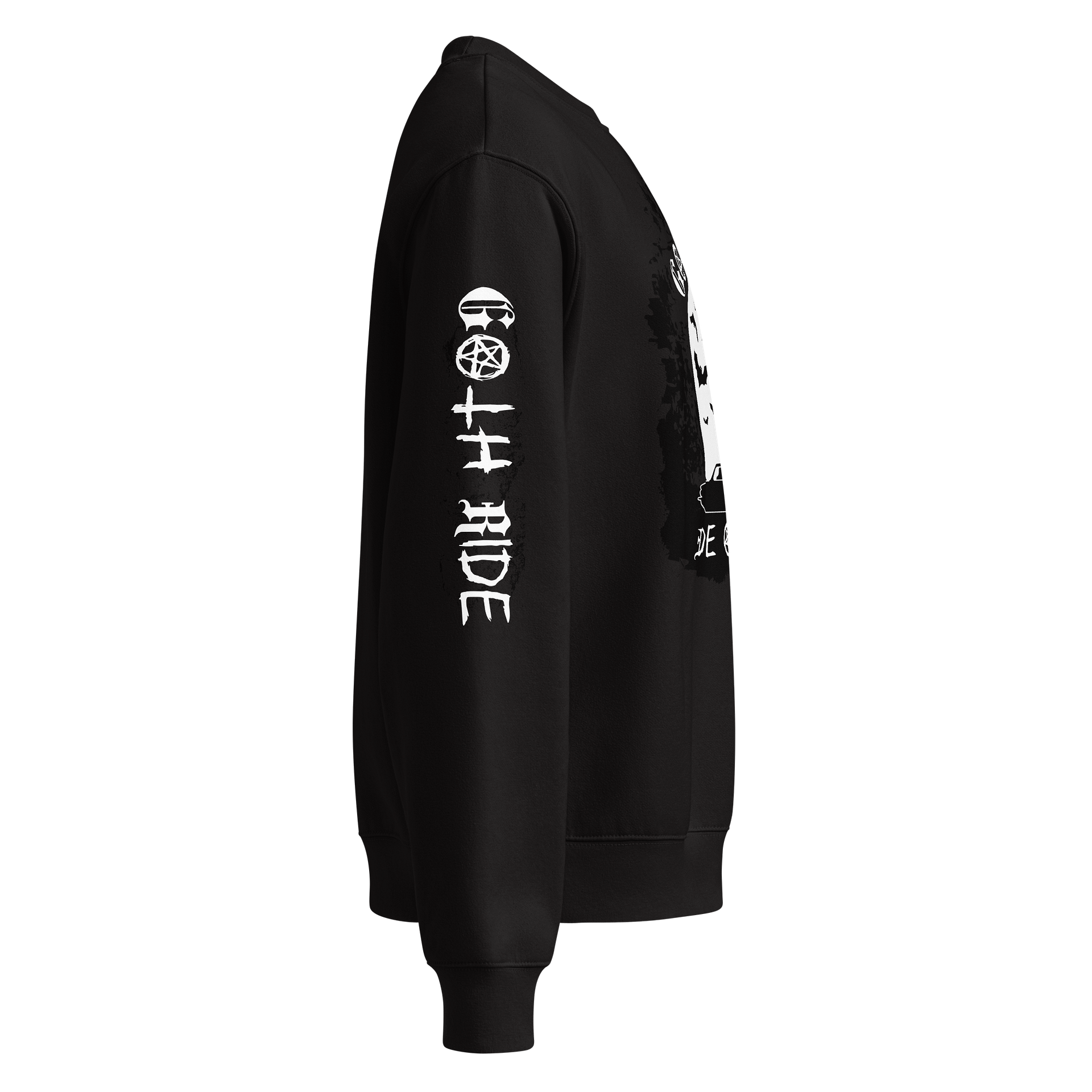 Goth Ride / Ride or Die Unisex Sweatshirt product image (4)