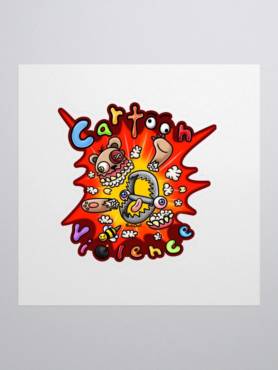 Cartoon Violence Sticker product image (1)