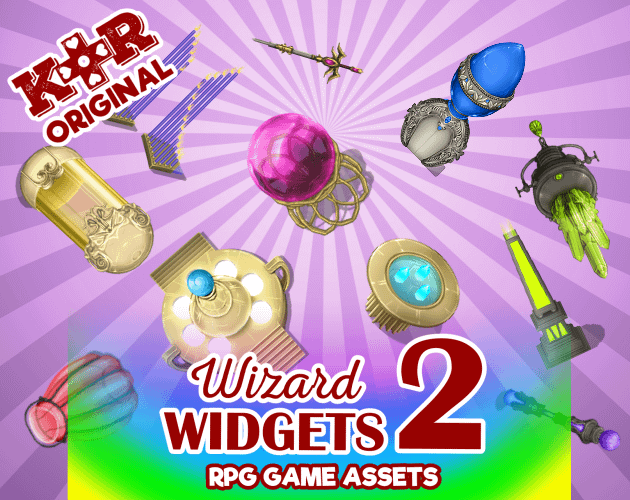 KR Wizard Widgets Animations #2 for RPG Maker product image (1)