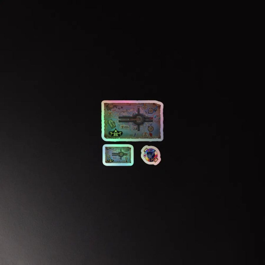Tournament of Ages - Fairegrounds Map - Holo Sticker Sheet product image (2)